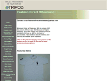 Tablet Screenshot of fashiondirect.tripod.com
