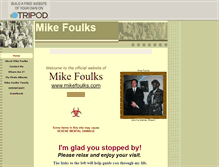 Tablet Screenshot of mikefoulks.tripod.com