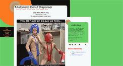 Desktop Screenshot of donutclan.tripod.com