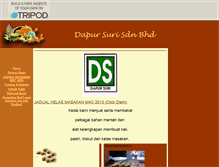 Tablet Screenshot of dapursuri.tripod.com