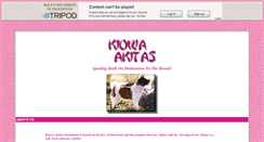 Desktop Screenshot of kiowaakitas.tripod.com