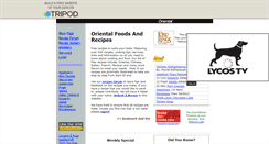 Desktop Screenshot of orientalfoods.tripod.com