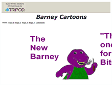 Tablet Screenshot of barneycartoons.tripod.com