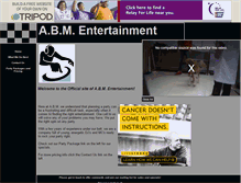Tablet Screenshot of abmentertainment.tripod.com