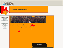 Tablet Screenshot of bgsu-color-guard.tripod.com