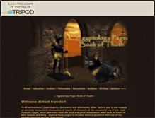Tablet Screenshot of egyptologypage.tripod.com