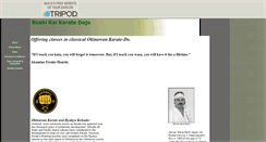 Desktop Screenshot of bushikaidojo.tripod.com