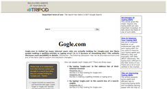 Desktop Screenshot of gogle.com.tripod.com