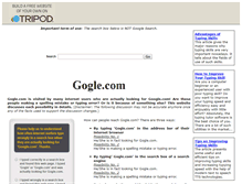 Tablet Screenshot of gogle.com.tripod.com