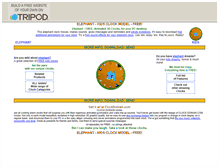 Tablet Screenshot of elephantclocks.tripod.com