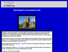 Tablet Screenshot of lockfamilytree.tripod.com