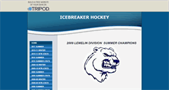 Desktop Screenshot of icebreakerhockey.tripod.com