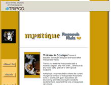 Tablet Screenshot of mystiquemasks.tripod.com