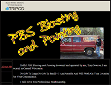 Tablet Screenshot of pbsblastingandpainting.tripod.com