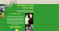Desktop Screenshot of clairegiles.tripod.com