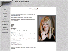 Tablet Screenshot of anti-hilaryduff.tripod.com