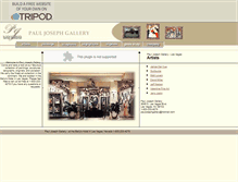 Tablet Screenshot of pauljosephgallery.tripod.com