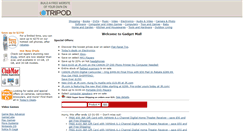 Desktop Screenshot of gadgetmall.tripod.com