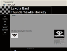 Tablet Screenshot of lakotaeasthockey33.tripod.com