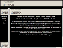 Tablet Screenshot of frasermclarentarot.tripod.com