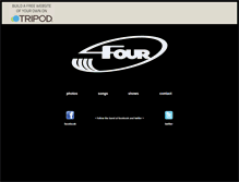 Tablet Screenshot of fourtheband.tripod.com