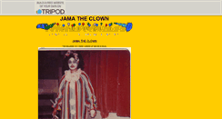 Desktop Screenshot of jamatheclown.tripod.com