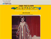 Tablet Screenshot of jamatheclown.tripod.com