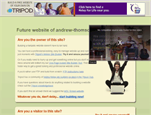 Tablet Screenshot of andrew-thomson.tripod.com