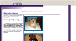 Desktop Screenshot of magkennel.tripod.com