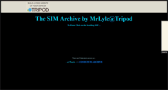 Desktop Screenshot of mrlyle.tripod.com