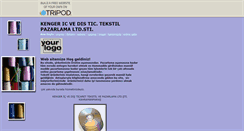Desktop Screenshot of kengertekstil.tripod.com