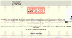 Desktop Screenshot of maticestiendaderopa.tripod.com