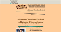 Desktop Screenshot of chocolatefestivalrbc.tripod.com