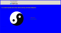 Desktop Screenshot of feng-shui-home.tripod.com