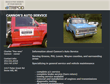 Tablet Screenshot of cannonauto.tripod.com