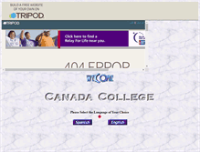 Tablet Screenshot of canadacollege.tripod.com