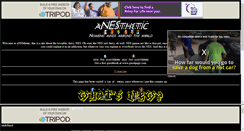 Desktop Screenshot of anesthetic2000.tripod.com