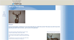 Desktop Screenshot of jerrystaxidermy.tripod.com