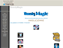 Tablet Screenshot of beautymagic.tripod.com