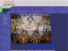 Tablet Screenshot of labellaboutique.tripod.com