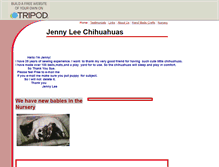 Tablet Screenshot of jennyleechihuahuas55.tripod.com