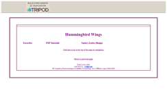 Desktop Screenshot of hummingbird204nj.tripod.com