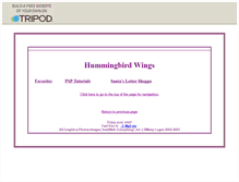 Tablet Screenshot of hummingbird204nj.tripod.com