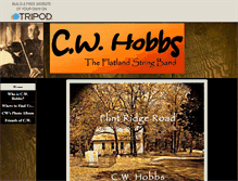 Tablet Screenshot of cwhobbs.tripod.com