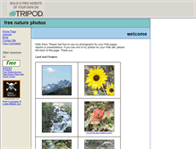 Tablet Screenshot of freenaturephotos.tripod.com