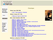 Tablet Screenshot of fichiersmidiclassiqu.tripod.com