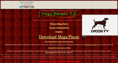 Desktop Screenshot of megaplayer.tripod.com