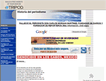 Tablet Screenshot of historiaperiodismo.tripod.com