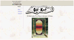 Desktop Screenshot of oddknot.tripod.com