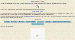 Desktop Screenshot of clarasroad.tripod.com